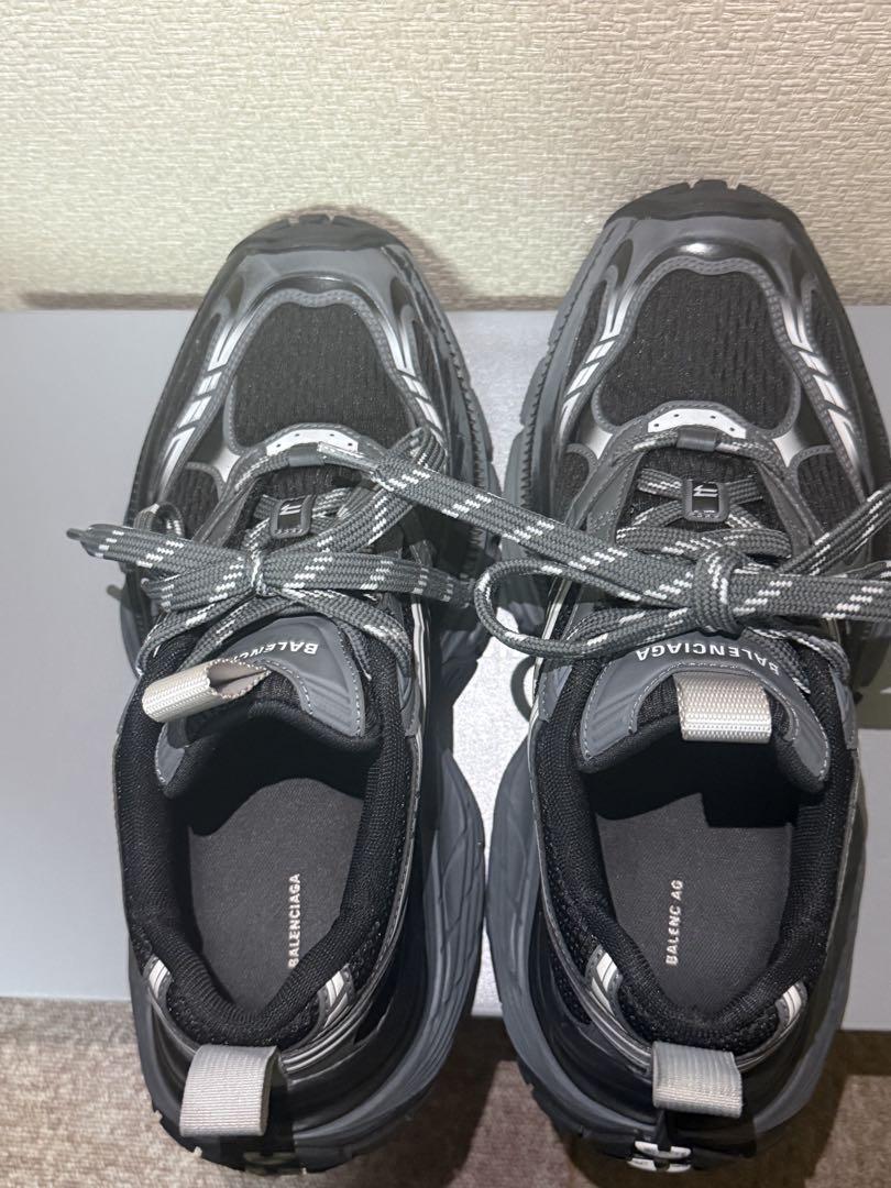 BALENCIAGA 6XL スニーカー ブラック/グレー メッシュ 42 - メルカリ