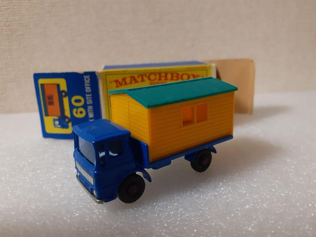 ミニカー MATCHBOX No60 Truck with Site Office