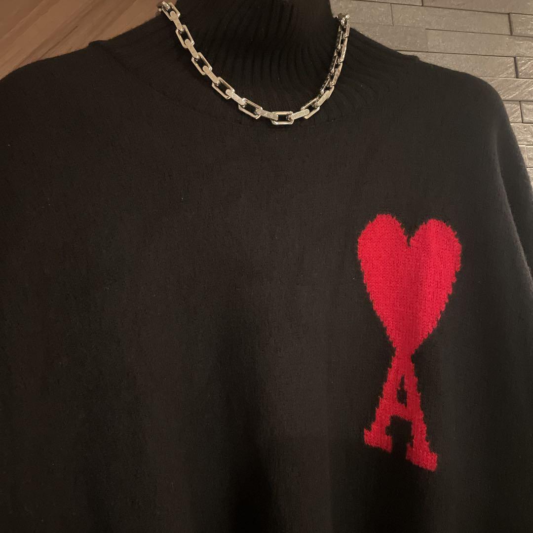 得価品質保証 ❤️値下げ中❤️正規品❤️著名人多数着用❤️AMI Paris タートルネックセーター dNXPz-m61155856566 高品質格安