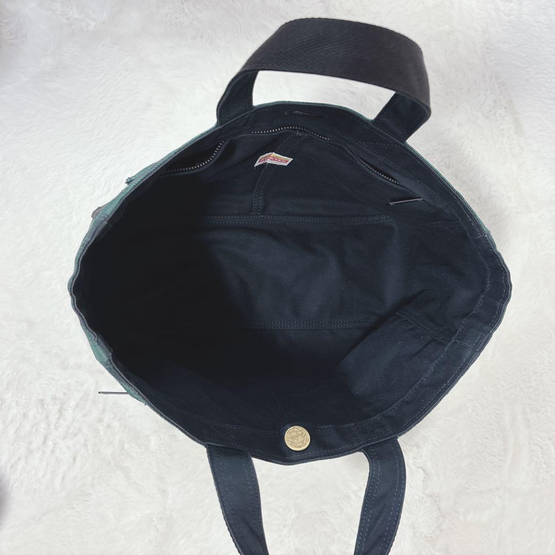 【美品】PORTER ポーター　ハンドバッグ　チェック柄 緑　廃盤品