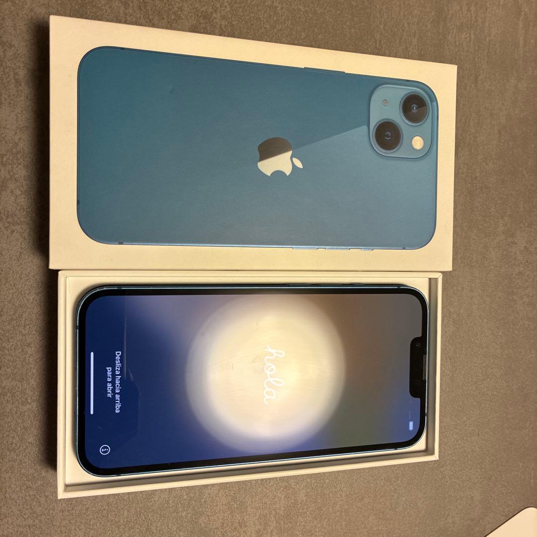 【ジャンク】iPhone13ブルー