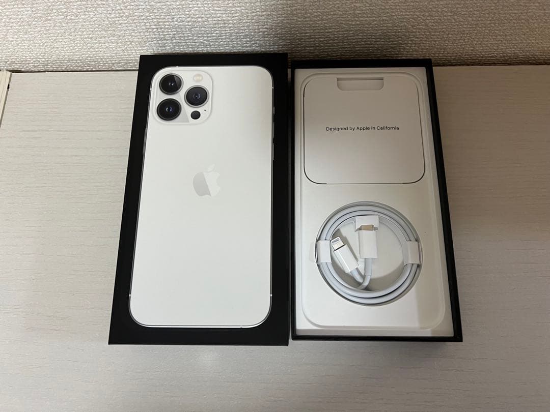 iPhone13Promax 本体 シルバー 256 SIMフリー 美品 | protegervacinas