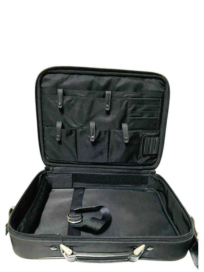 美品☆PRADA ビジネスバッグ 2WAY 三角ロゴ A4 ブラック