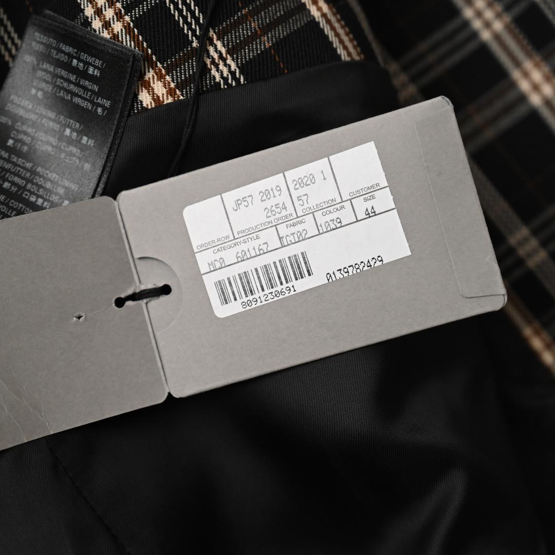 HOT正規品 新品 BALENCIAGA オーバーサイズ チェック ジャケット BtAql-m61159535631 最安値即納