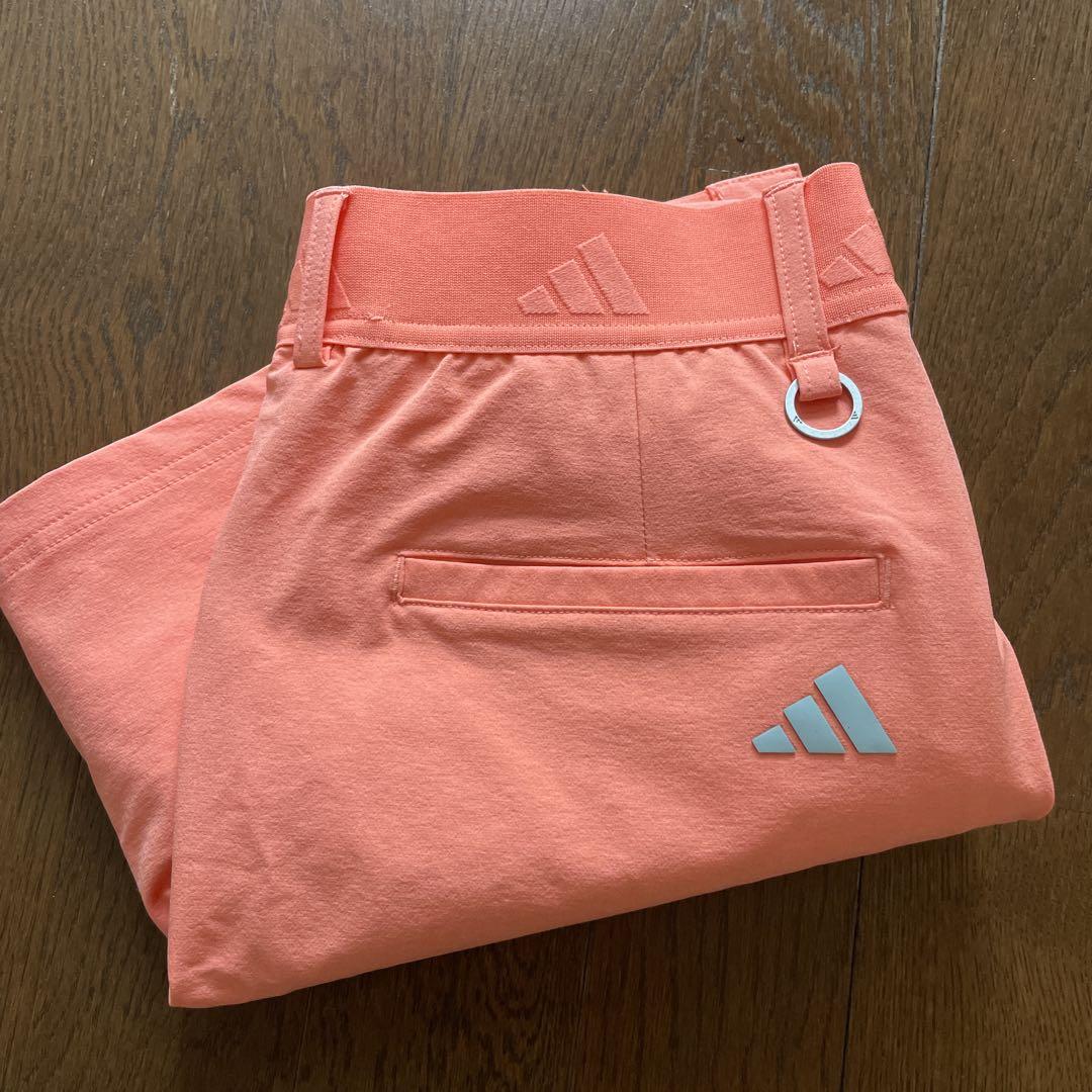 adidas レディース ゴルフスカート Sサイズ オレンジ - メルカリ