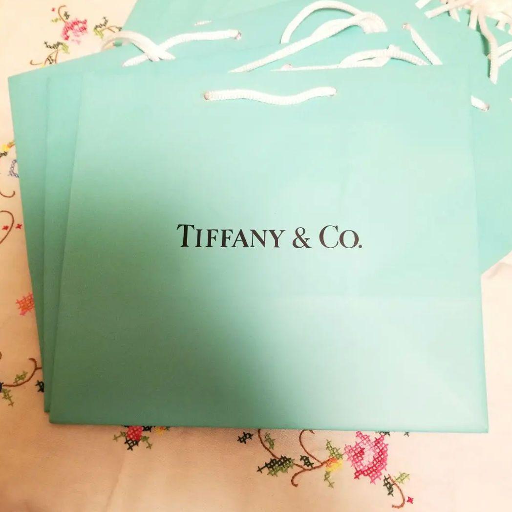 Tiffany ティファニー 紙袋 ショッパー 大きめサイズ
