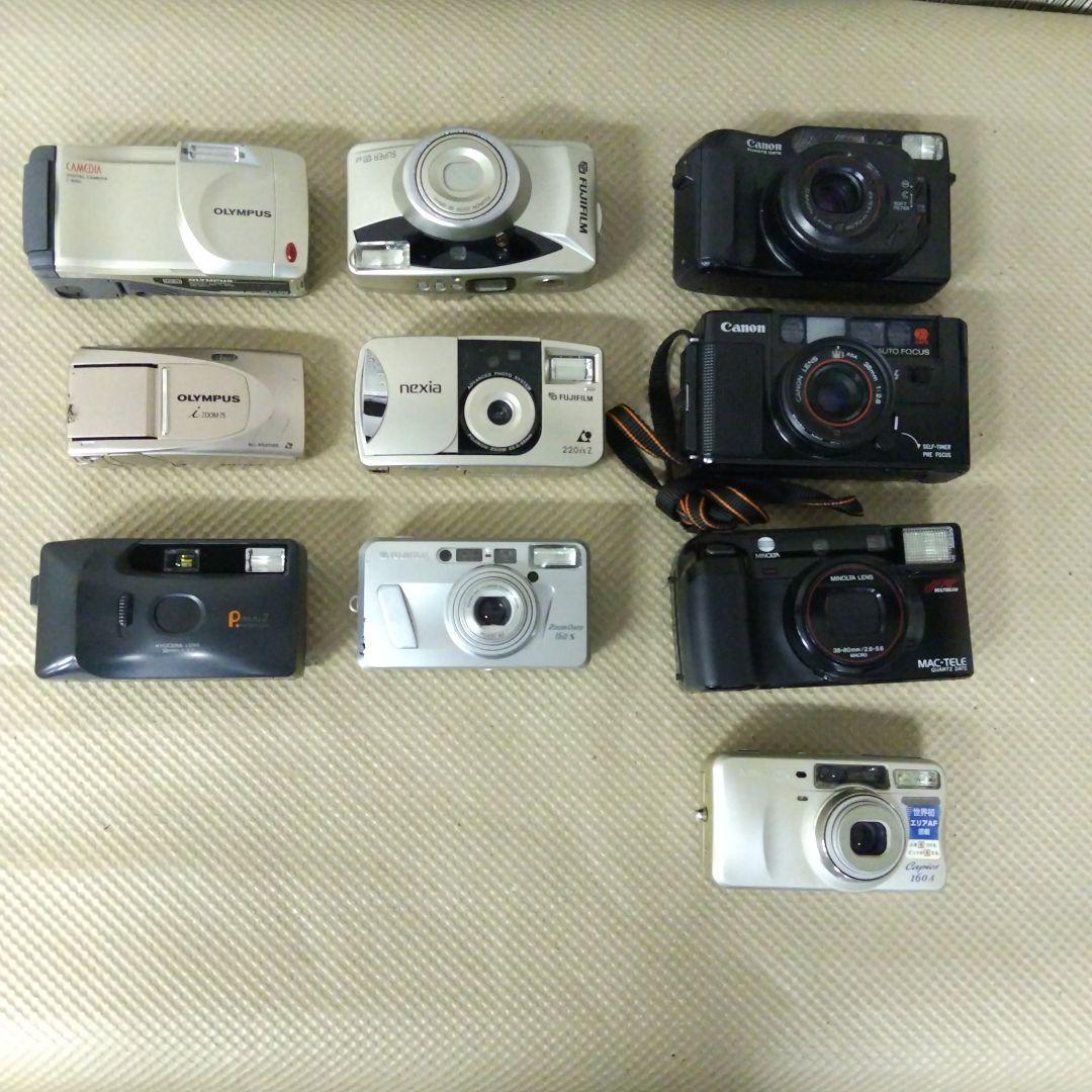 ☆【期間限定カメラOLYMPUS他計10台動作未確認現状品】
