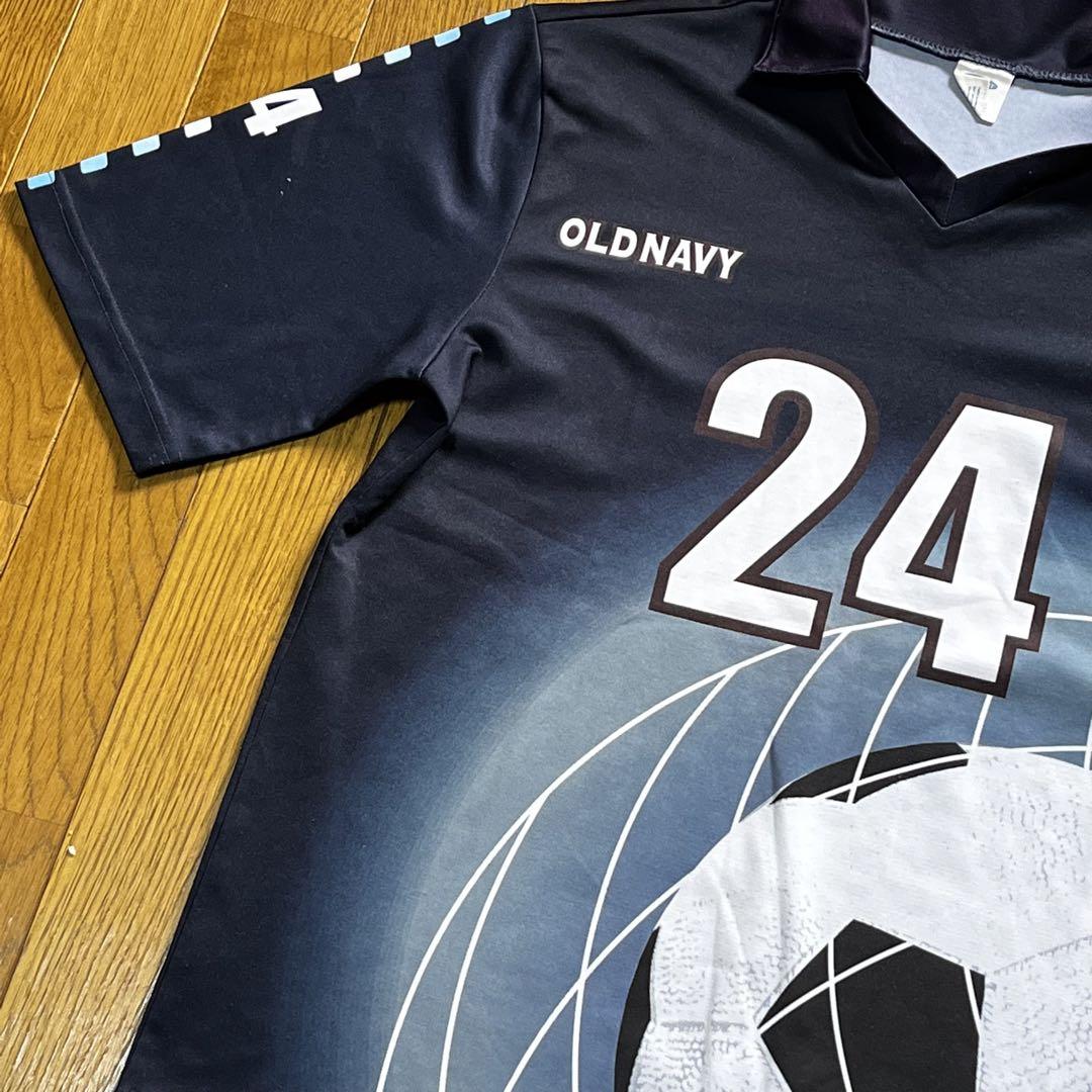 90s y2k 海外企画 OLD navy 激レア デザイン サッカー TEE