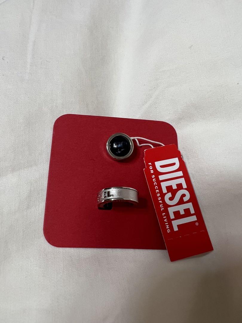 DIESEL　ピアス　新品未使用 DIESEL ユニセックス ピアス DX133600DJW（ピアス（片耳用