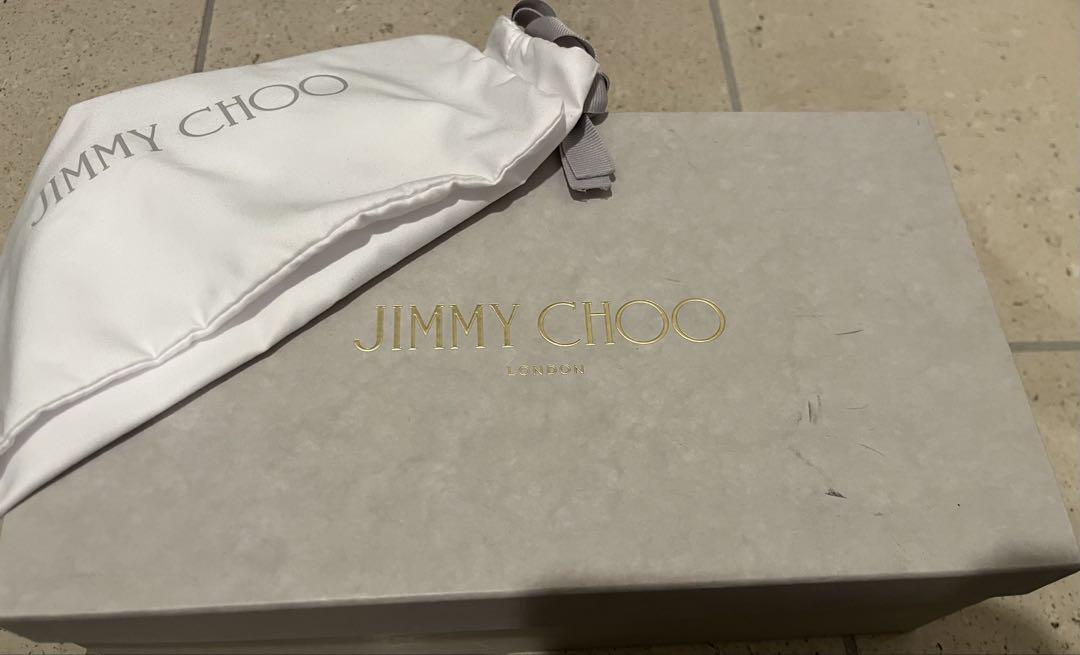 JIMMY CHOO ジミーチュウ　GALA ブラック/ゴールド35