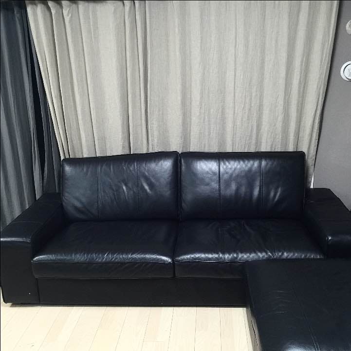 sky様専用掲載①／IKEA シーヴィク KIVIK ソファー 3人掛け レザー