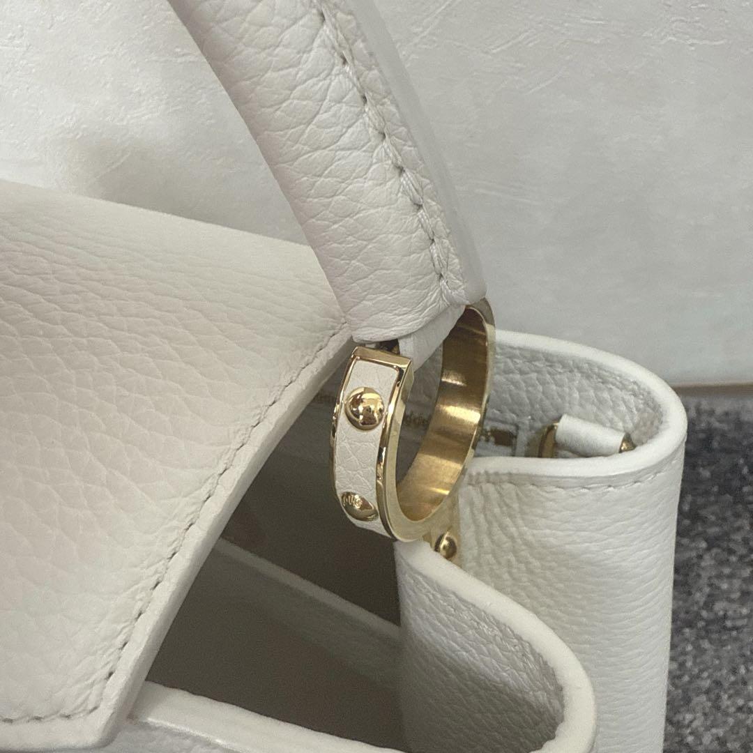 Louis Vuitton カプシーヌbb ホワイト