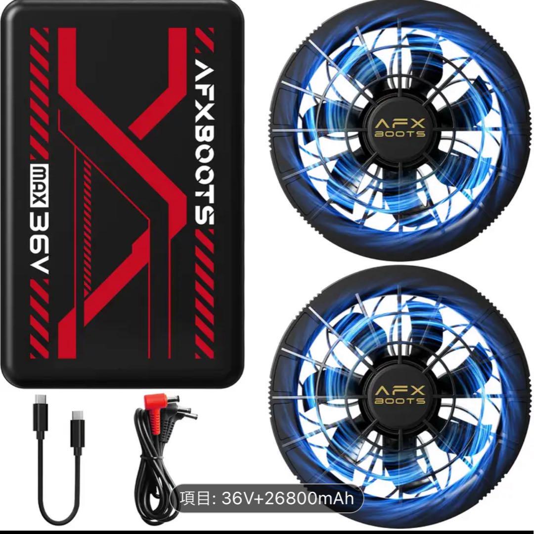 【LABEWVI】空調服用ファンバッテリー36V 26800mAh 【ラスト！】 ラスト1点！【LABEWVI】空調服用ファンバッテリー36V 26800mAh
