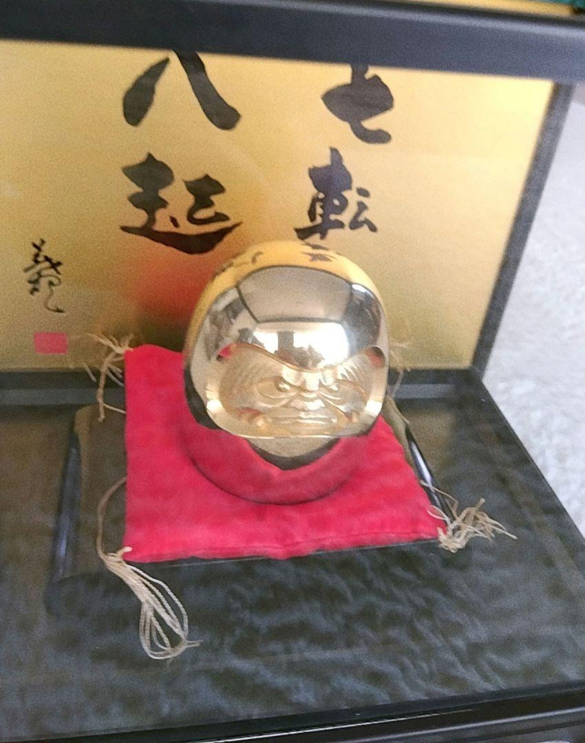 金のダルマ　置物　七転び八起き　縁起物 maxcosme_134011000