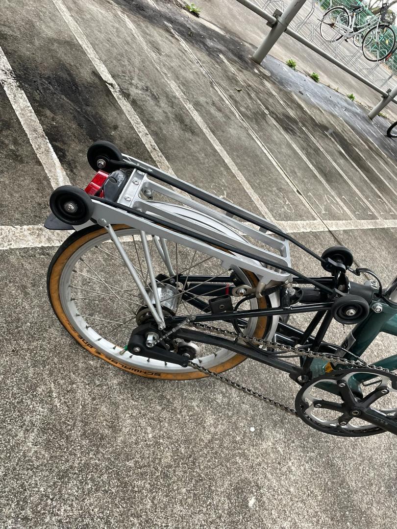 BROMPTON 折りたたみ自転車 16インチ 緑（台湾モデル）