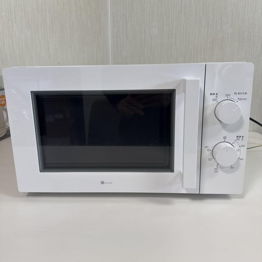 2024年製　ニトリ　電子レンジ ホワイト 2024年製 ニトリ 電子レンジ 60Hz専用 | 【WEBショップ】中村区