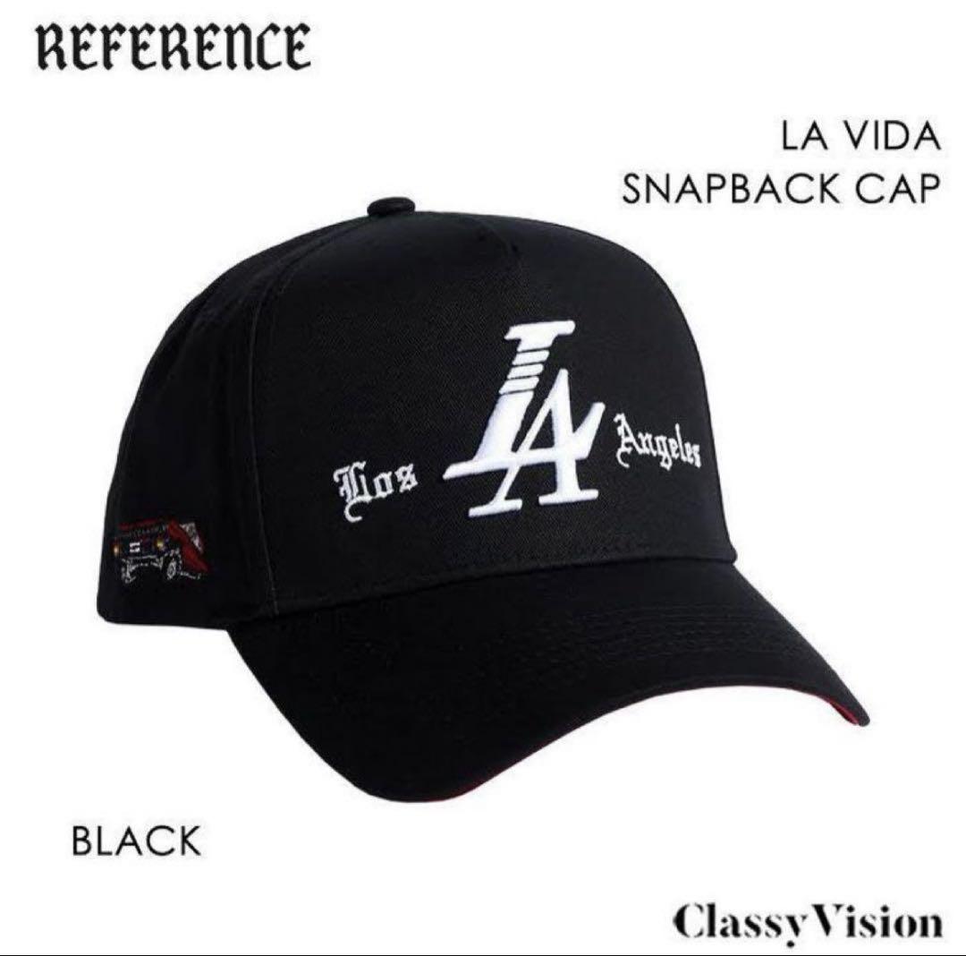 ムーキーベッツ着用完全同型! REFERENCE LA VIDAコットンキャップ