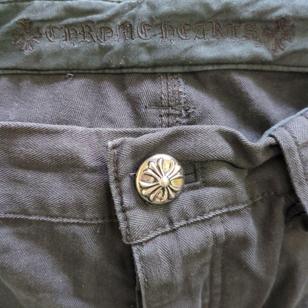 パンツ chrome hearts work pants black 40