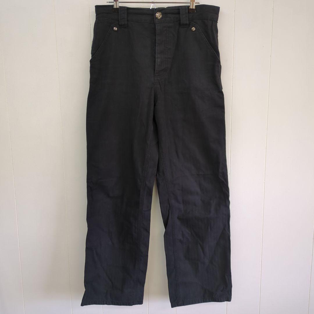 パンツ chrome hearts work pants black 40