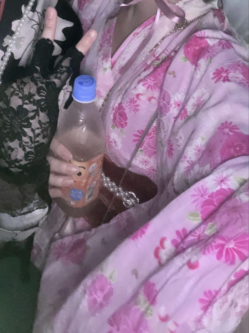 地雷・量産❤︎ドレス浴衣 リボン帯付き