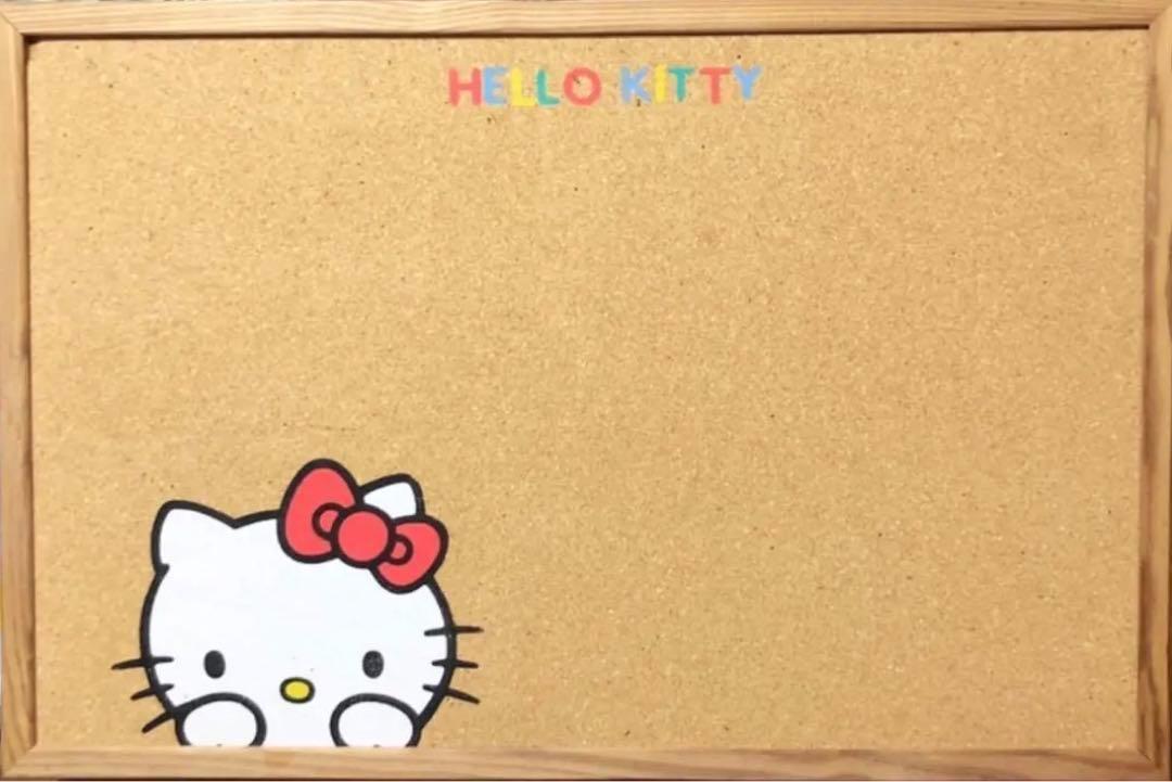 レトロ】ハローキティ コルクボード① - メルカリ