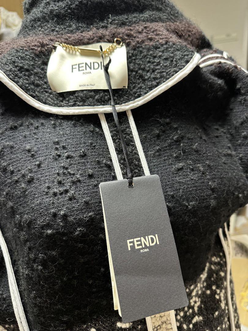 正品未使用FENDI ★ウール ＆アルパカ ロングコート