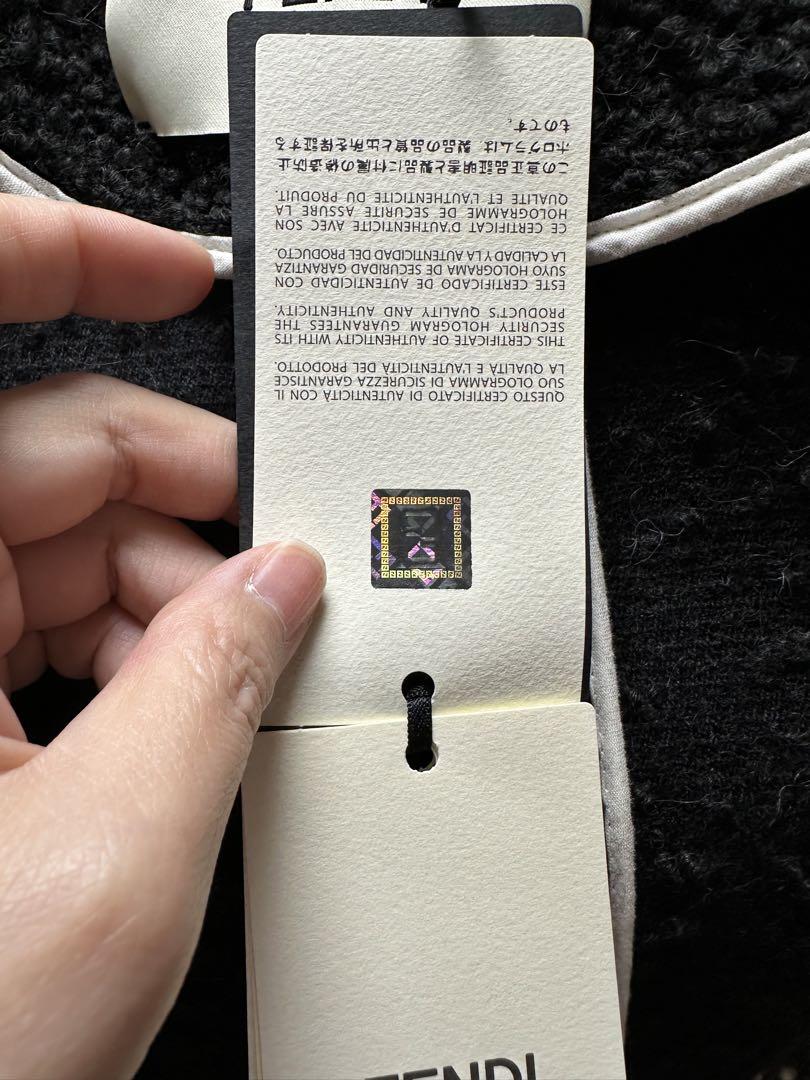 正品未使用FENDI ★ウール ＆アルパカ ロングコート