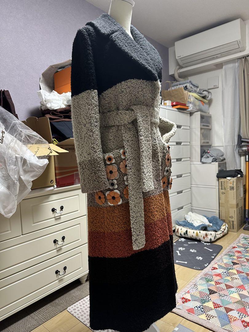 正品未使用FENDI ★ウール ＆アルパカ ロングコート