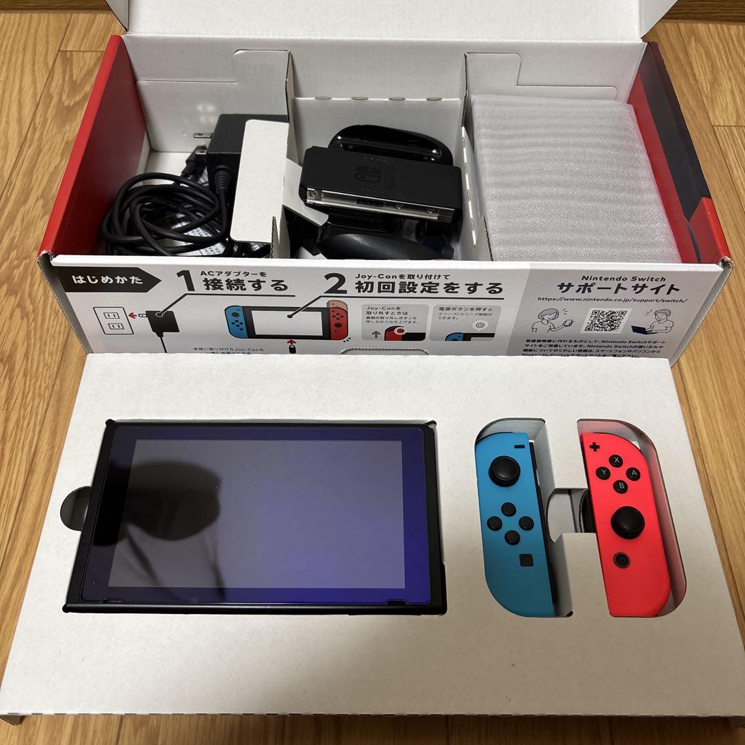 ケース付/Nintendo Switch 本体 液晶モデル バッテリー強化版