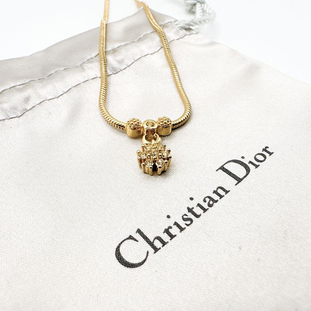 美品 ネックレス クリスチャンディオール 2719 未使用✨ Dior ネックレス CD ロゴ 希少 刻印 - メルカリ