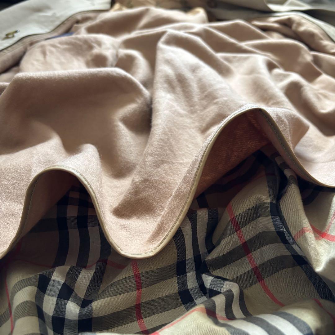 極上　80s Burberry バーバリー　トレンチコート　ベージュ　3点完品