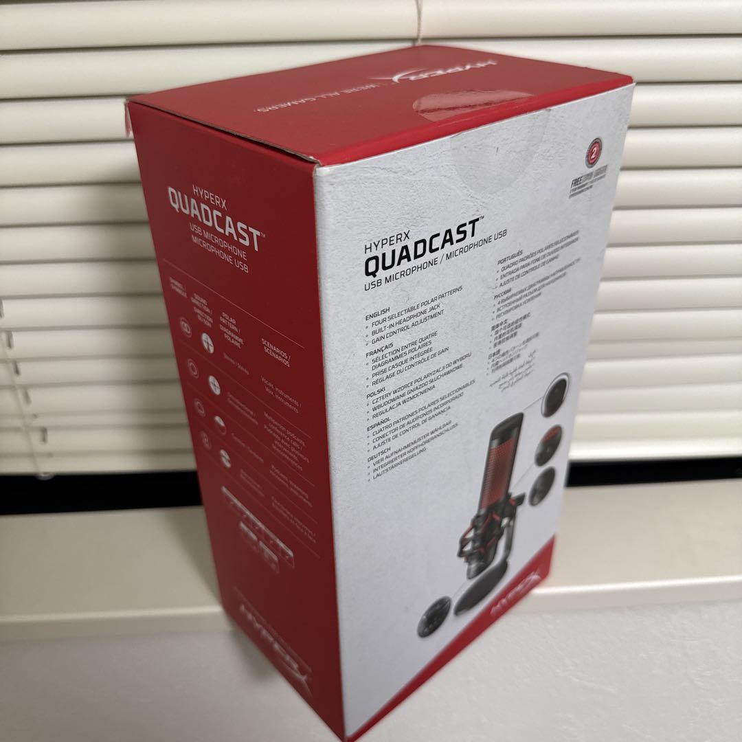 【完動品】HyperX QUADCAST USBマイク