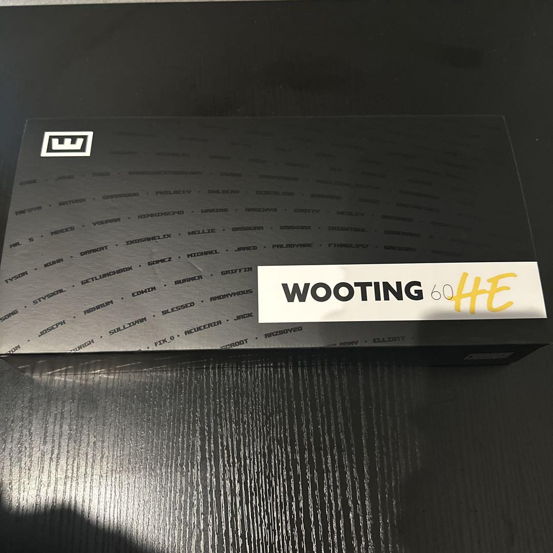 【美品】Wooting 60HE ゲーミングキーボード 本体