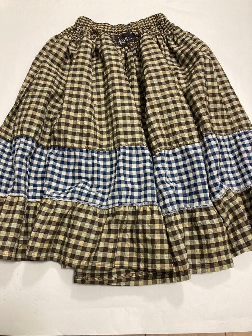 Coyseio チェック柄フ スカート SIZE