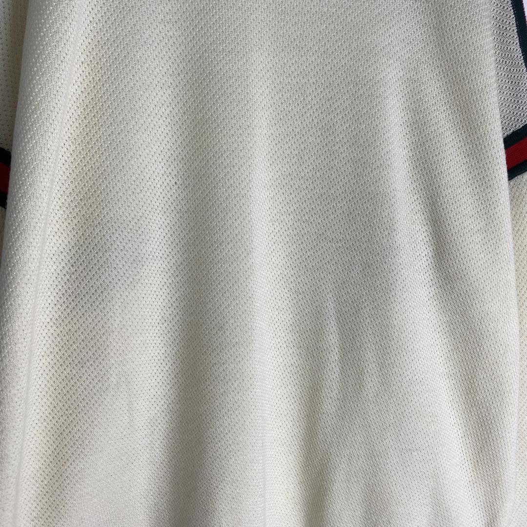 グッチ　ニット　GUCCI　70s　80s　ロゴ刺しゅう　ヴィンテージ