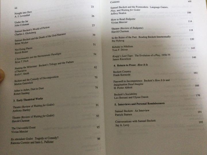 洋書 The Critical Response to Samuel Beckett