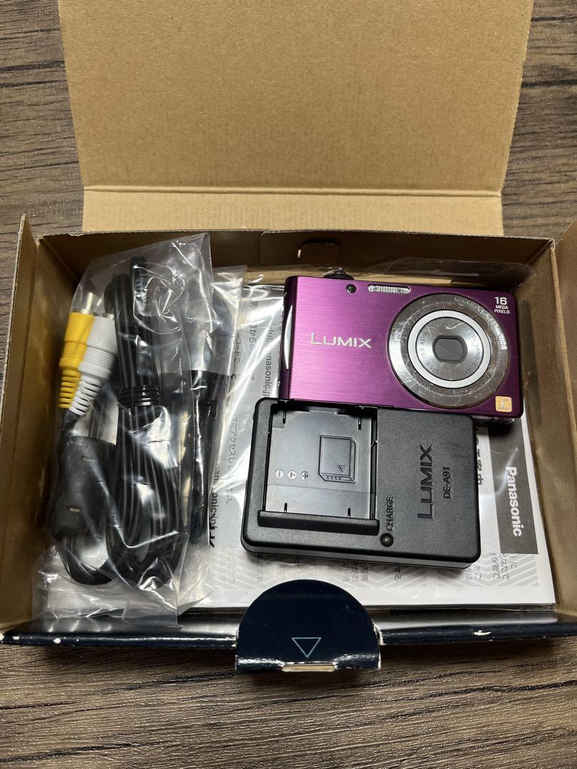 LUMIX 16メガピクセル バイオレット　デジタルカメラ　デジカメ　箱あり