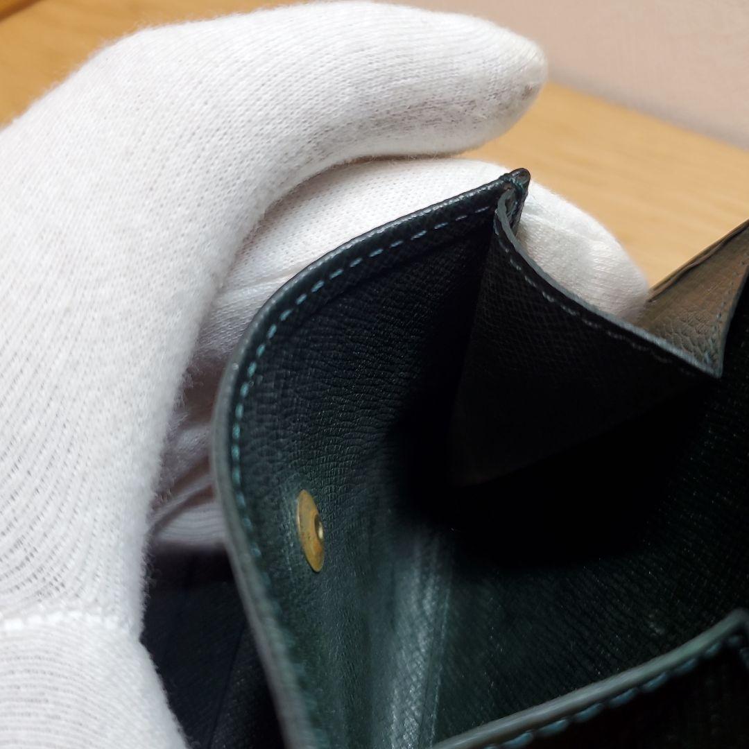 LouisVuitton ルイヴィトン 折り財布 グリーン タイガ M30484
