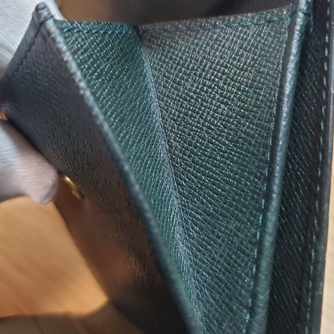 LouisVuitton ルイヴィトン 折り財布 グリーン タイガ M30484