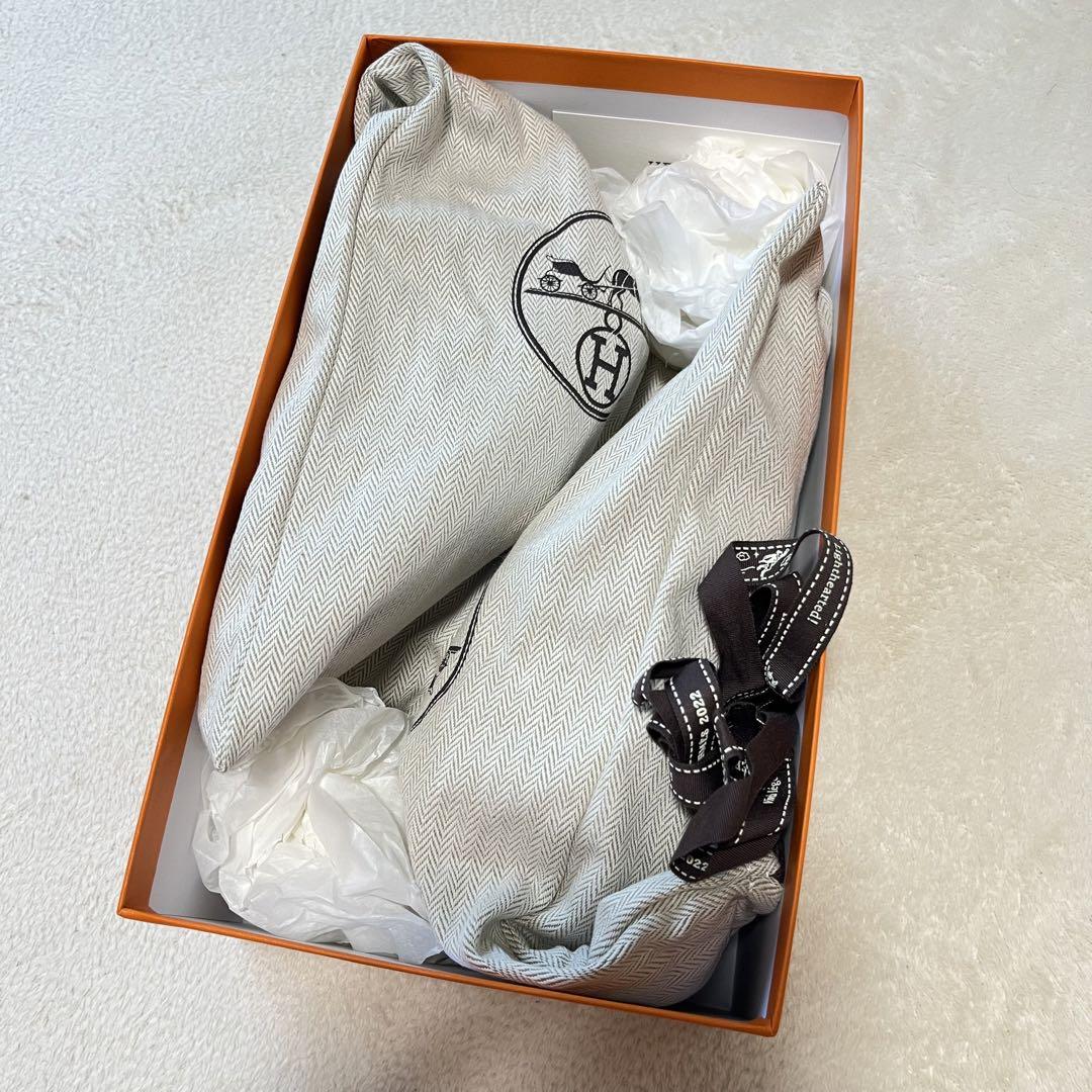 美品 HERMES エルメス ラバーサンダル エジェリー 付属品完備 35 黒 美品 HERMES エルメス ラバーサンダル エジェリー 付属品完備 35 黒