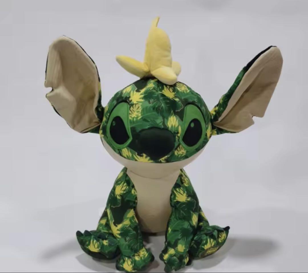 スティッチ ぬいぐるみジャングル風デザイン
