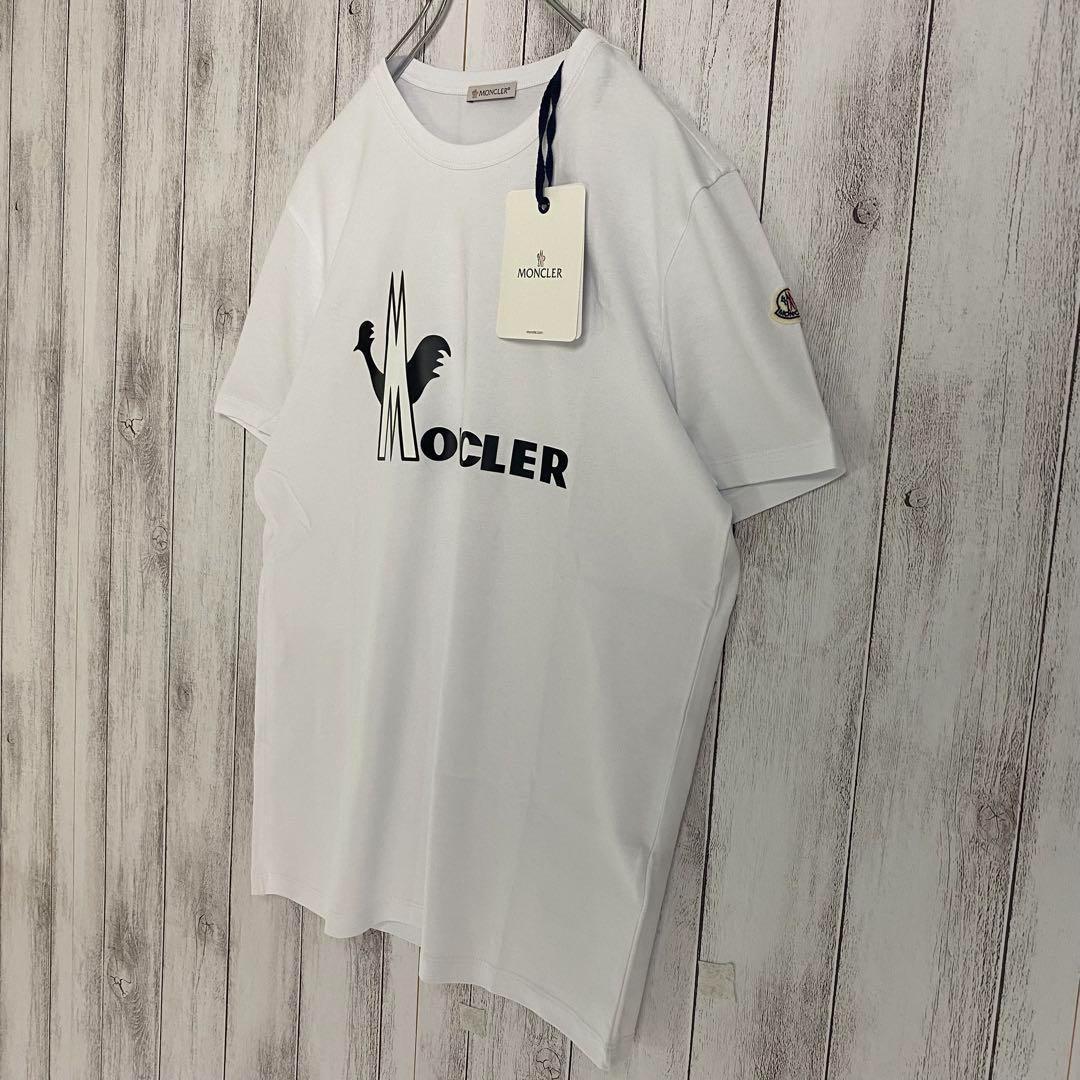 MONCLER 花柄 Mプリント Tシャツ　専用 MONCLER 花柄 M プリント Tシャツベストセラー 商品