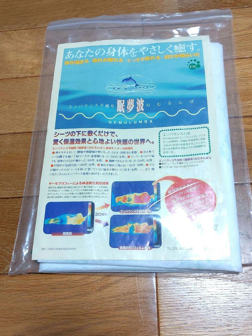 エンバランス不織布眠夢波ねむるんば1枚