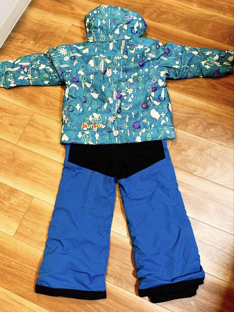 BURTON kids ビブパンツ4T 110から115が　ジャケットset