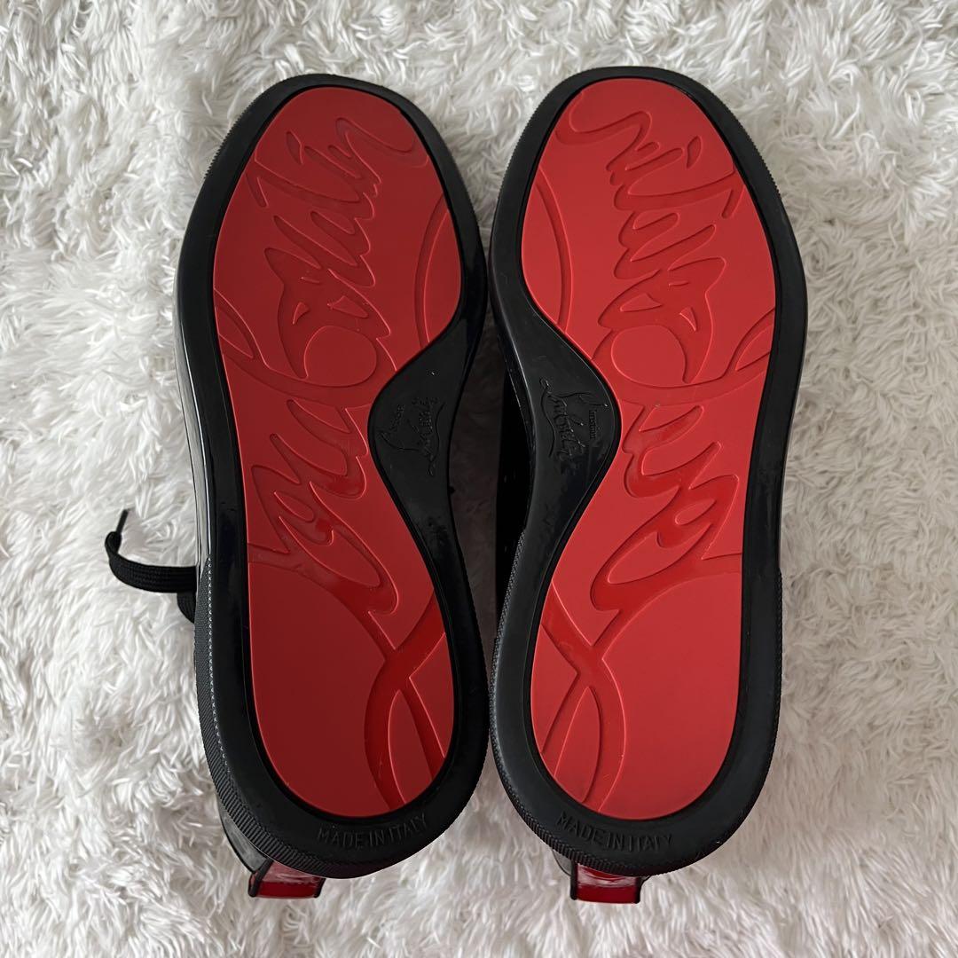 ほぼ未使用✨クリスチャンルブタン Louis Flat ハイカットスニーカー