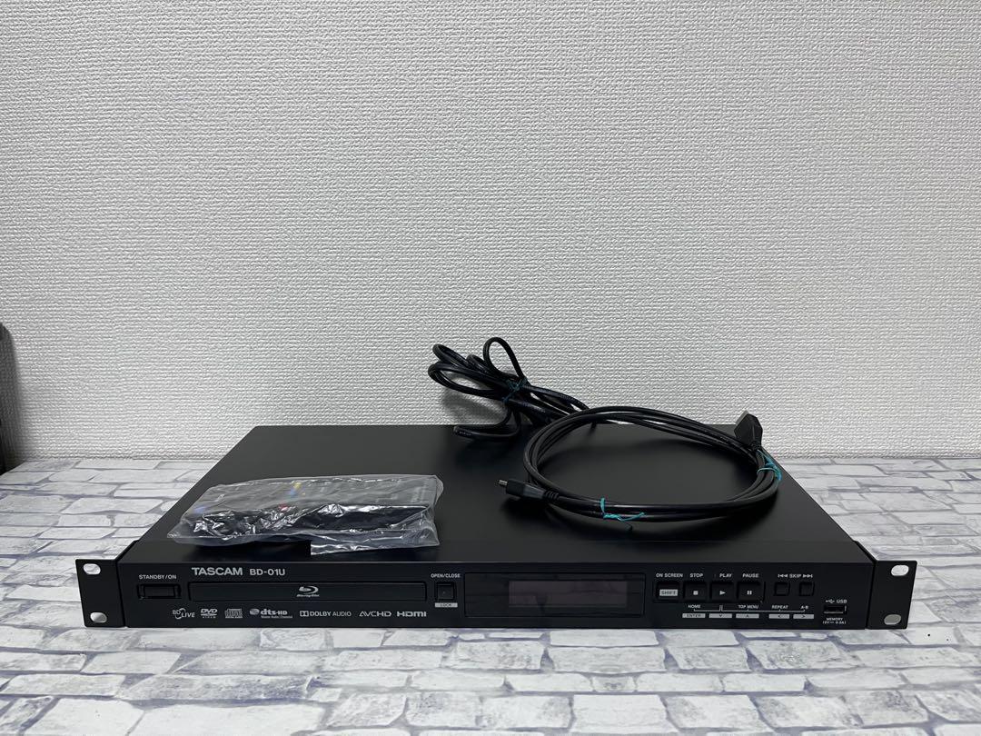 TASCAM BD-01U ブルーレイプレーヤー　ゴムベルト交換済 BD-MP4K | 4K UHDブルーレイ/SD/USBプレイヤー | TASCAM (日本)