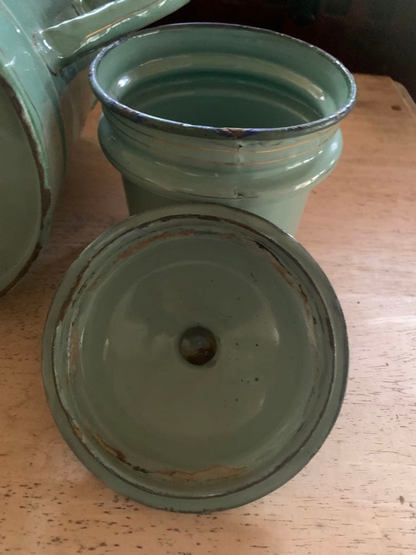 フランスアンティーク ホーロー コーヒーポット ミントグリーン フラワーモチーフ傷や汚れあり WWW_OPDRERGINERDOGAN_COM