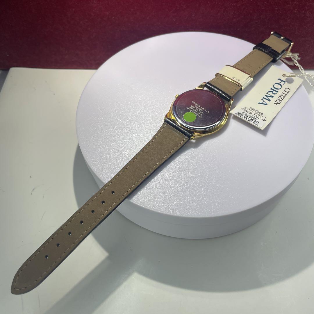 ★新品未使用 CITIZEN FORMA フォルマ クォーツ 電池交換済 腕時計