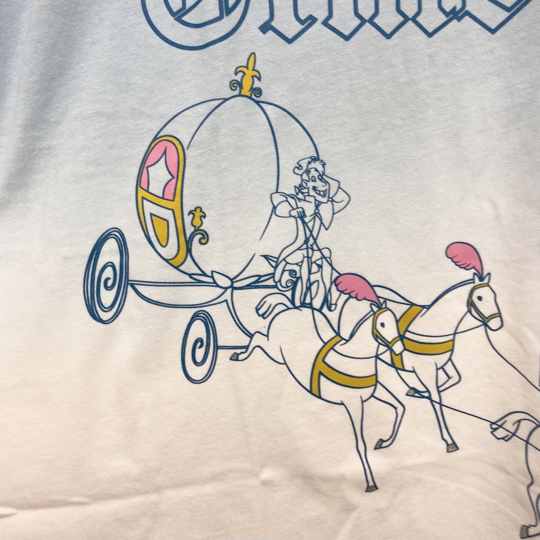 L シンデレラ 75周年 半袖 Tシャツ ラウンジフライ ディズニー