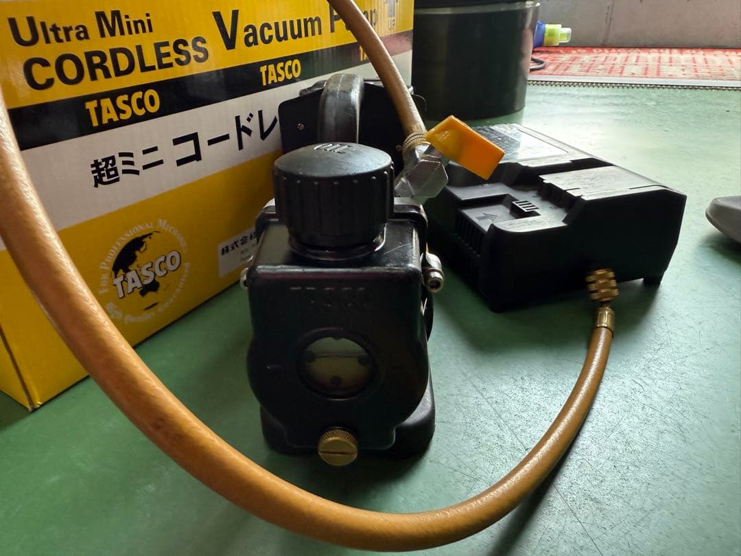 TASCO コードレス 真空ポンプ TASCO コードレス 真空ポンプ